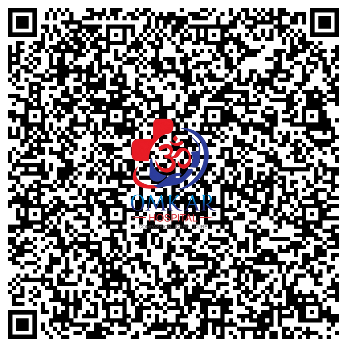 Omkar Hospital Location QR